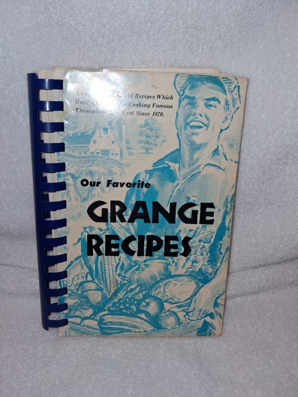 Our Favorite Grange Recipes 1965 Vitage.